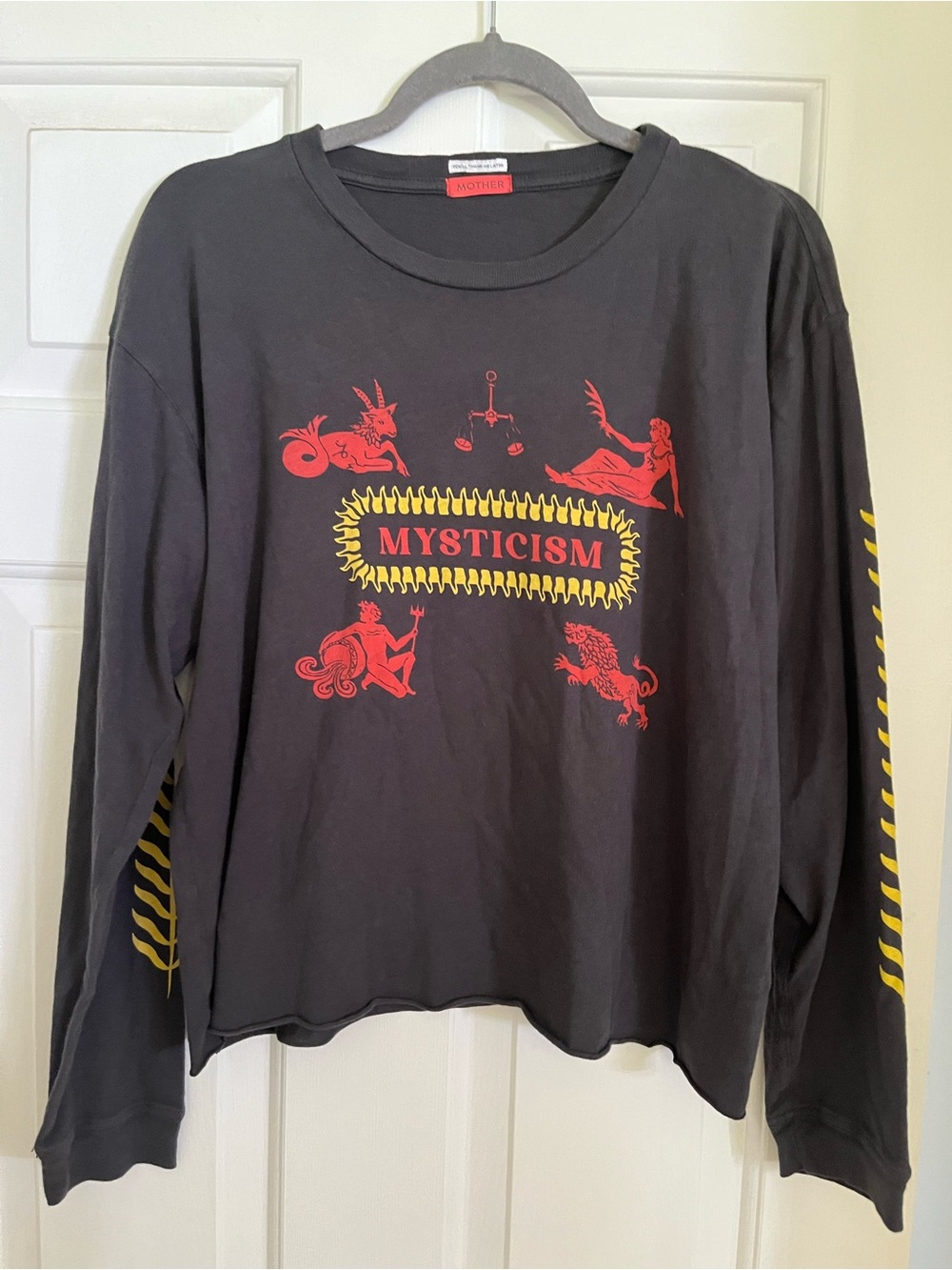 Longsleeve cut off top - Large